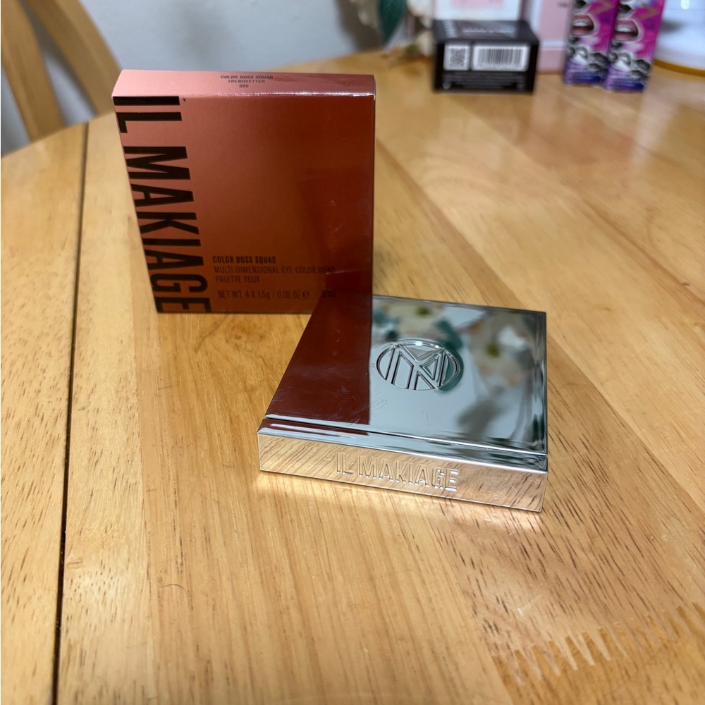 Il Makiage Color Boss Squad Eyeshadow Palette in Trendsetter995 NEW 4x0.05oz